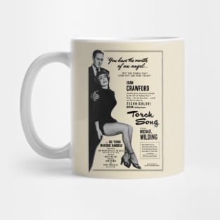 Joan Crawford Torch Song 1953 Mug